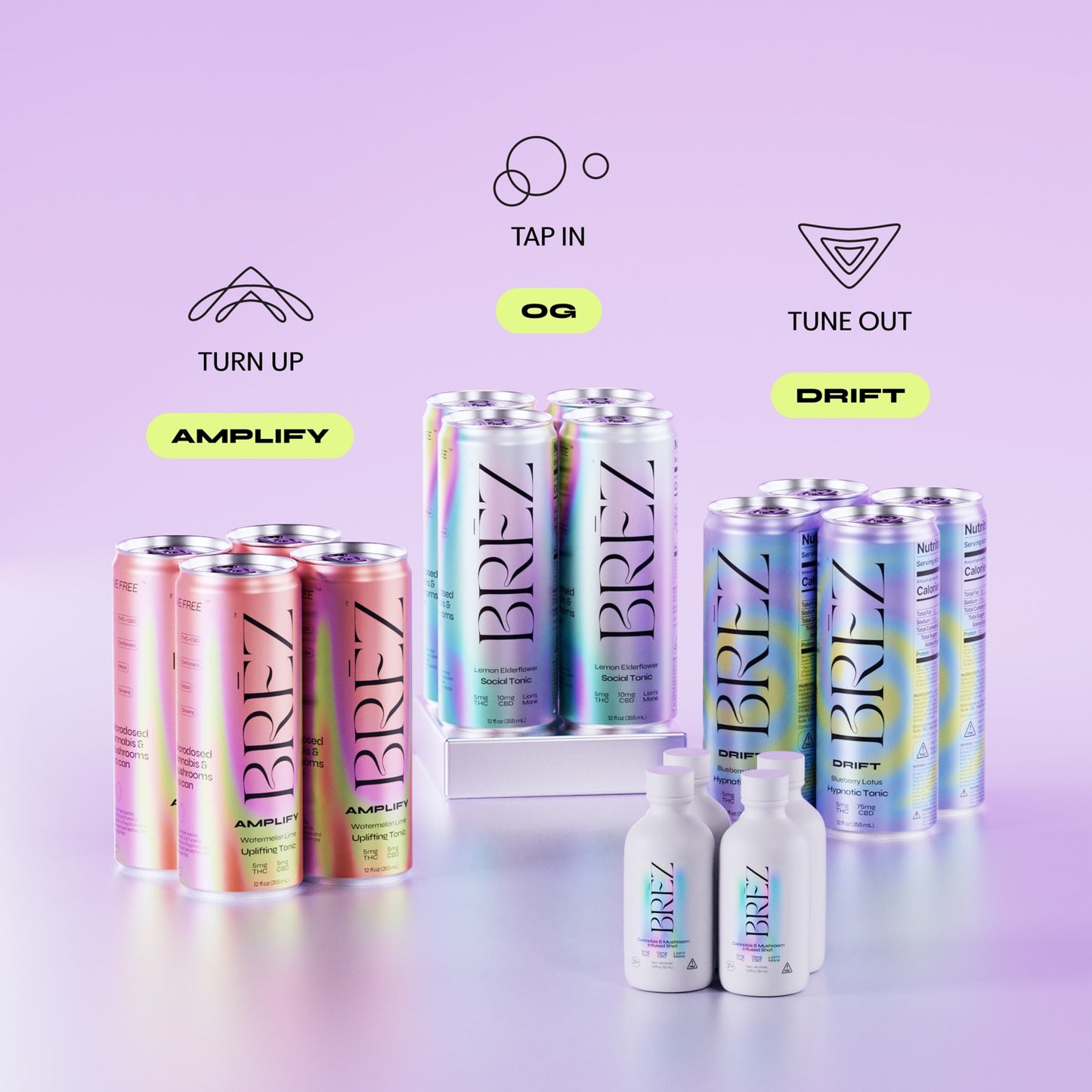 Variety Pack + Free Shots