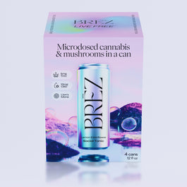 OG | 12oz Lemon Elderflower | 5 MG THC, 10MG CBD, 50 MG Lion's Mane | Wholesale | 24 cans