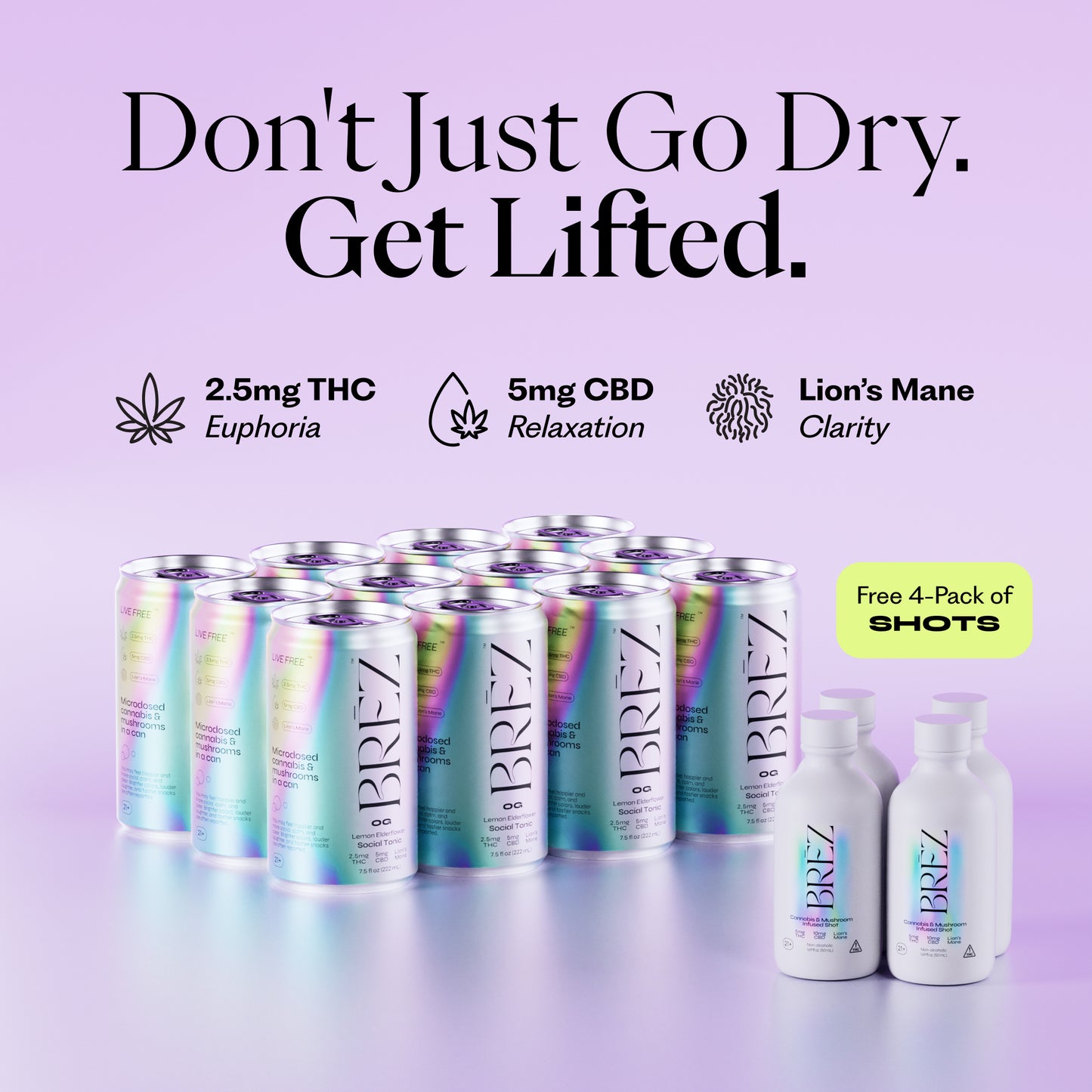 OG Micro 12-Pack + FREE 4-Pack of Shots